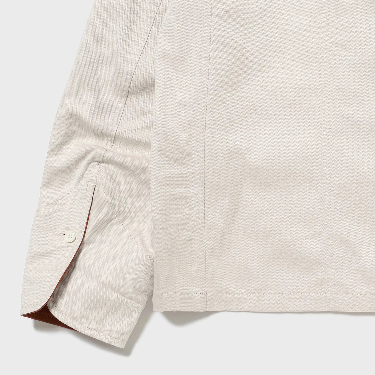 Auberge Clement Jacket Creambeige Sleeve Cuff Detail