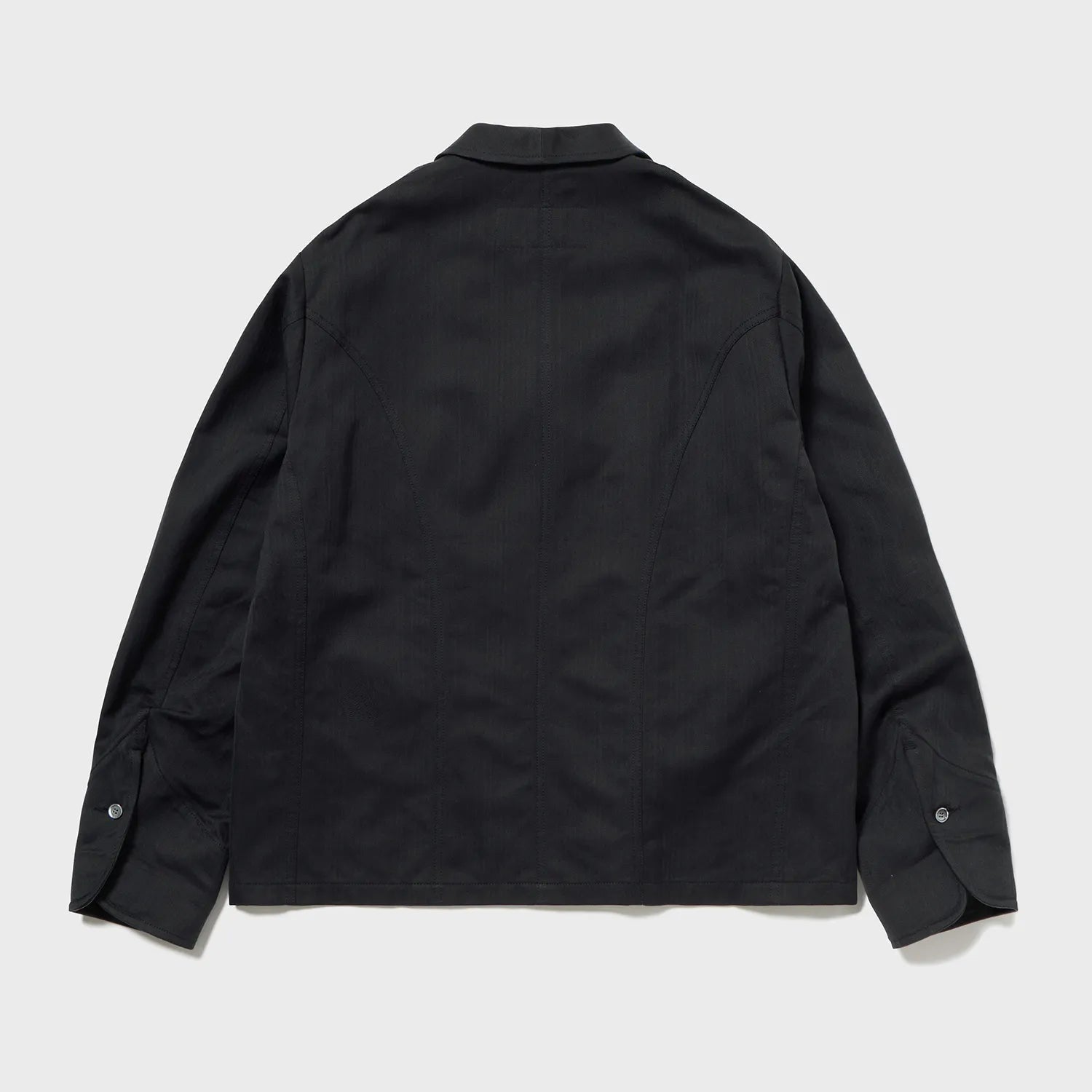 Auberge Clement Jacket Navy Charcoal Back View