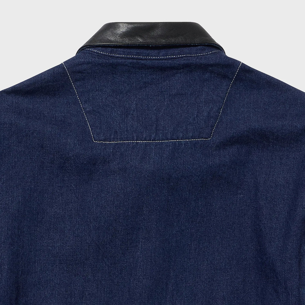 Auberge David Coverall Indigo Cotton Jacket | Refinement – Refinement