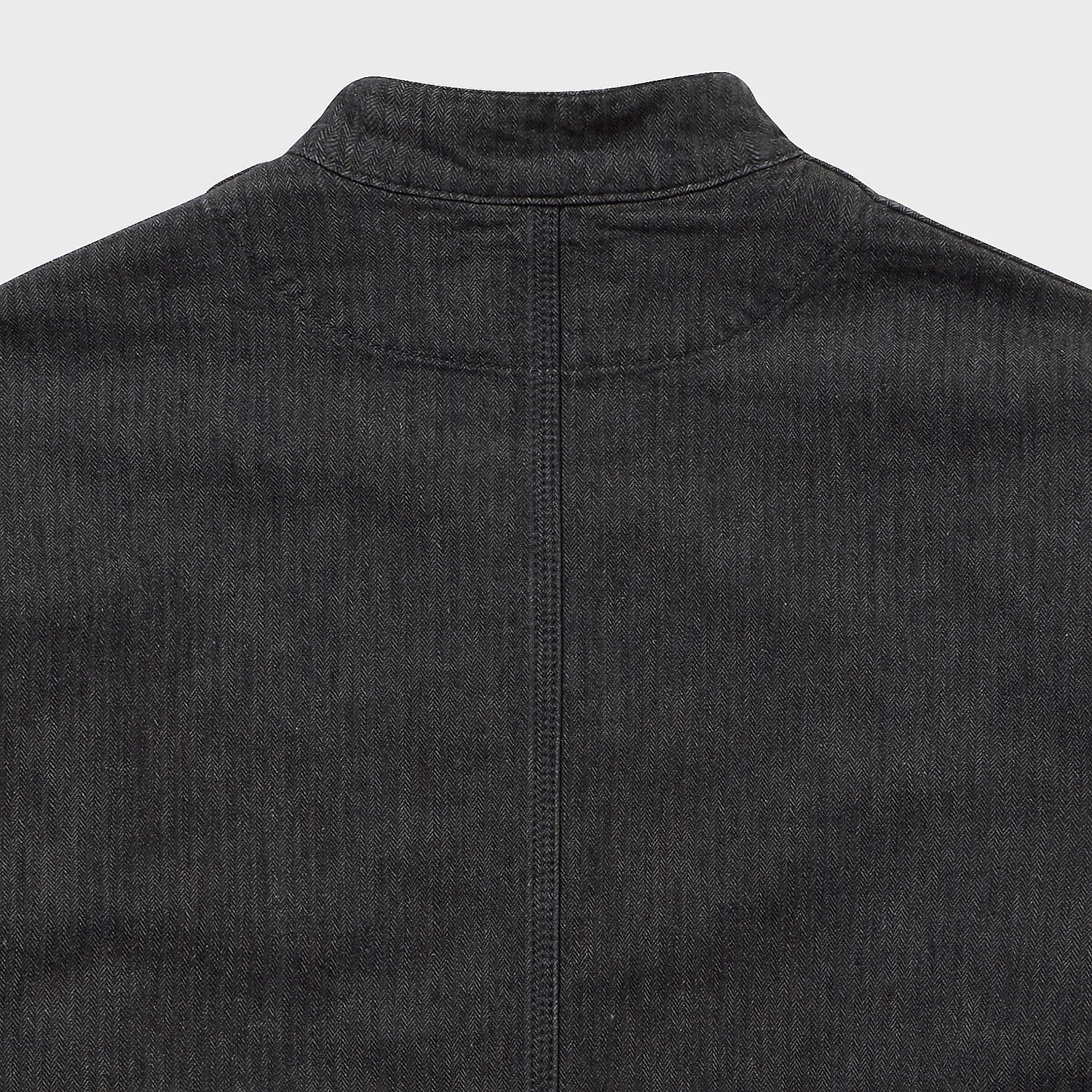 auberge dieter charcoal dark brown back silhouette detail