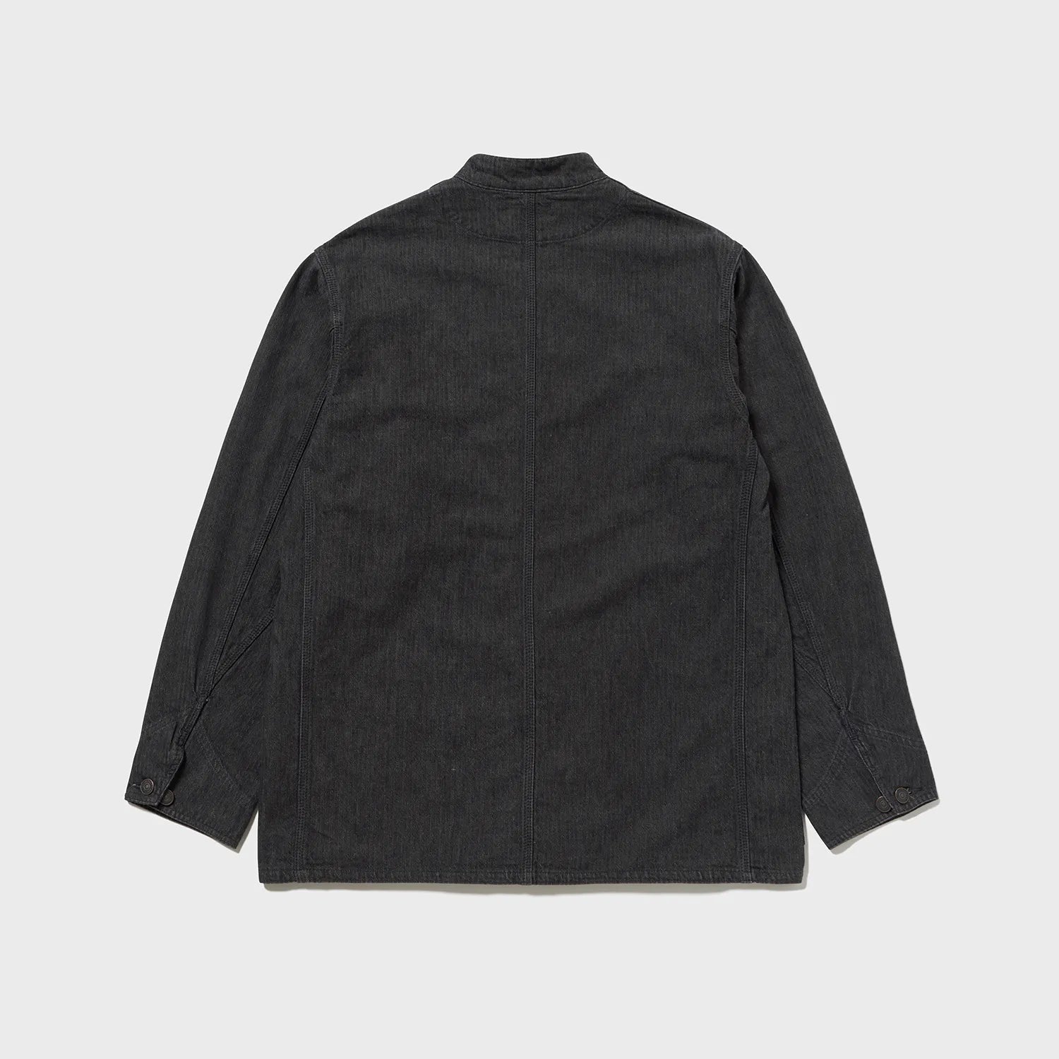 auberge dieter charcoal dark brown back silhouette detail.