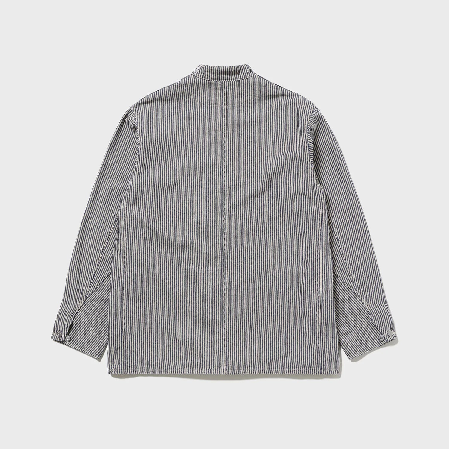 auberge dieter coverall beige navy back full view