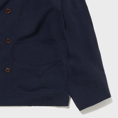 auberge gred jacket navy side pocket detail