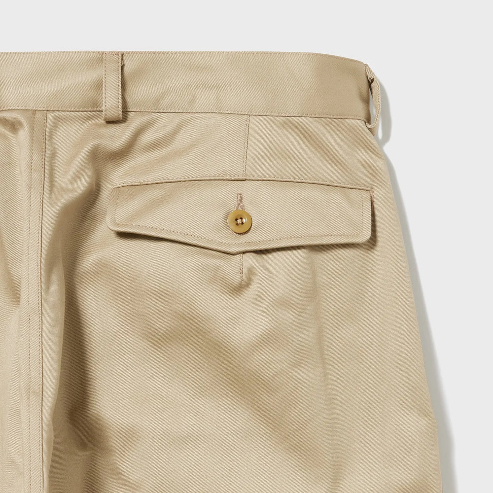 Auberge LATE52 Pants French Beige Back Pocket Detail