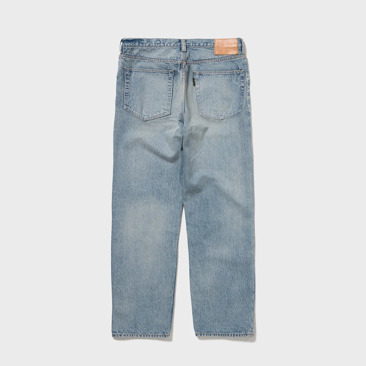 Auberge Marlon Denim Bleach Back View Japanese Denim Jeans