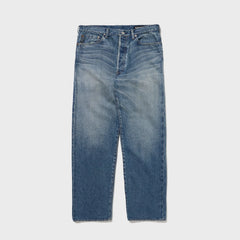 Auberge Marlon Denim Used Front View Vintage Washed Denim Jeans