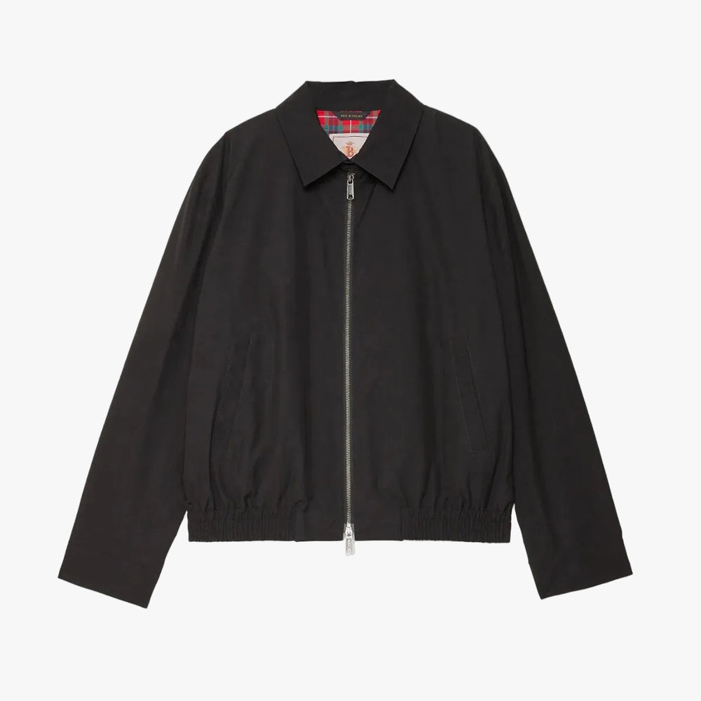 Baracuta G18 Cloth Black Front View