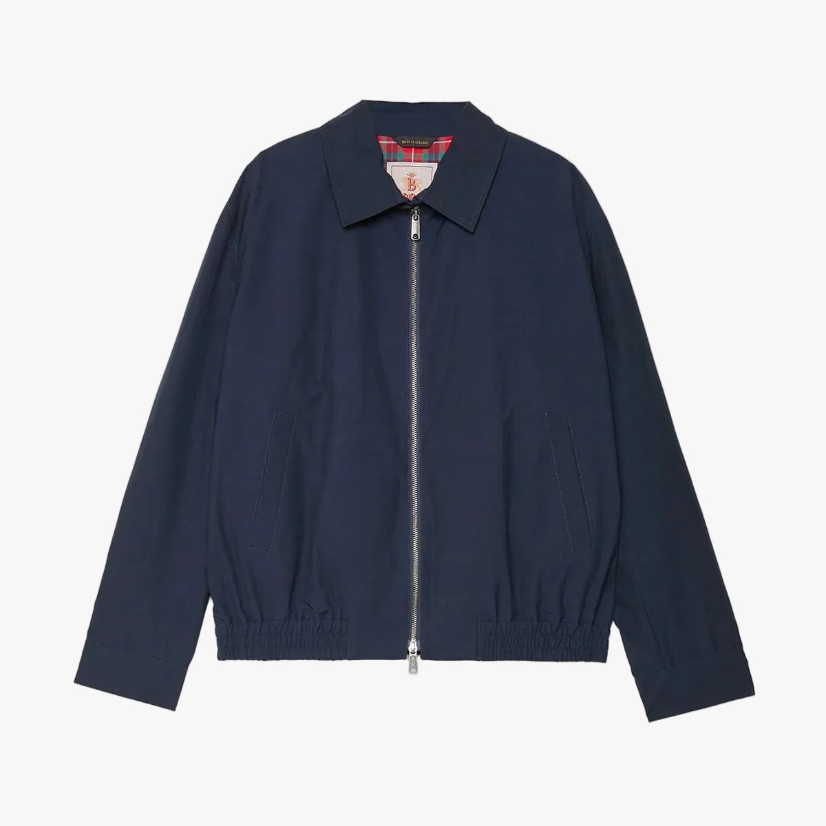 Baracuta G18 Cloth Navy Front View