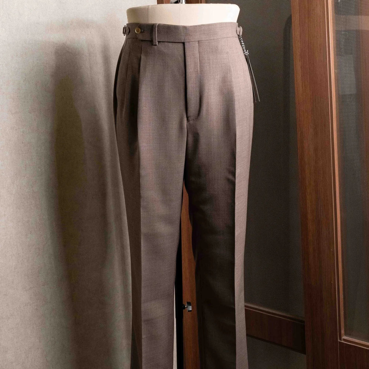 Calsa Nagasaki Trousers Beige front view