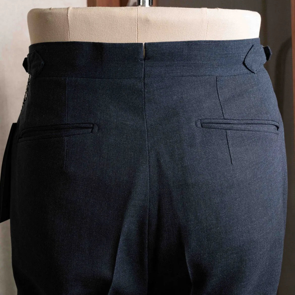 Calsa Nagasaki Trousers Navy back view