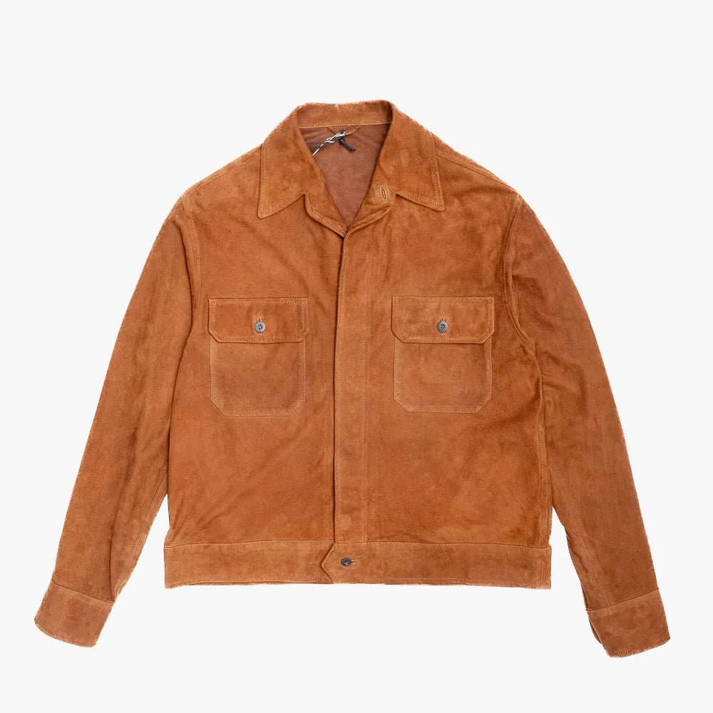 Cinquanta Military Open Collar Jacket Land - Refinement