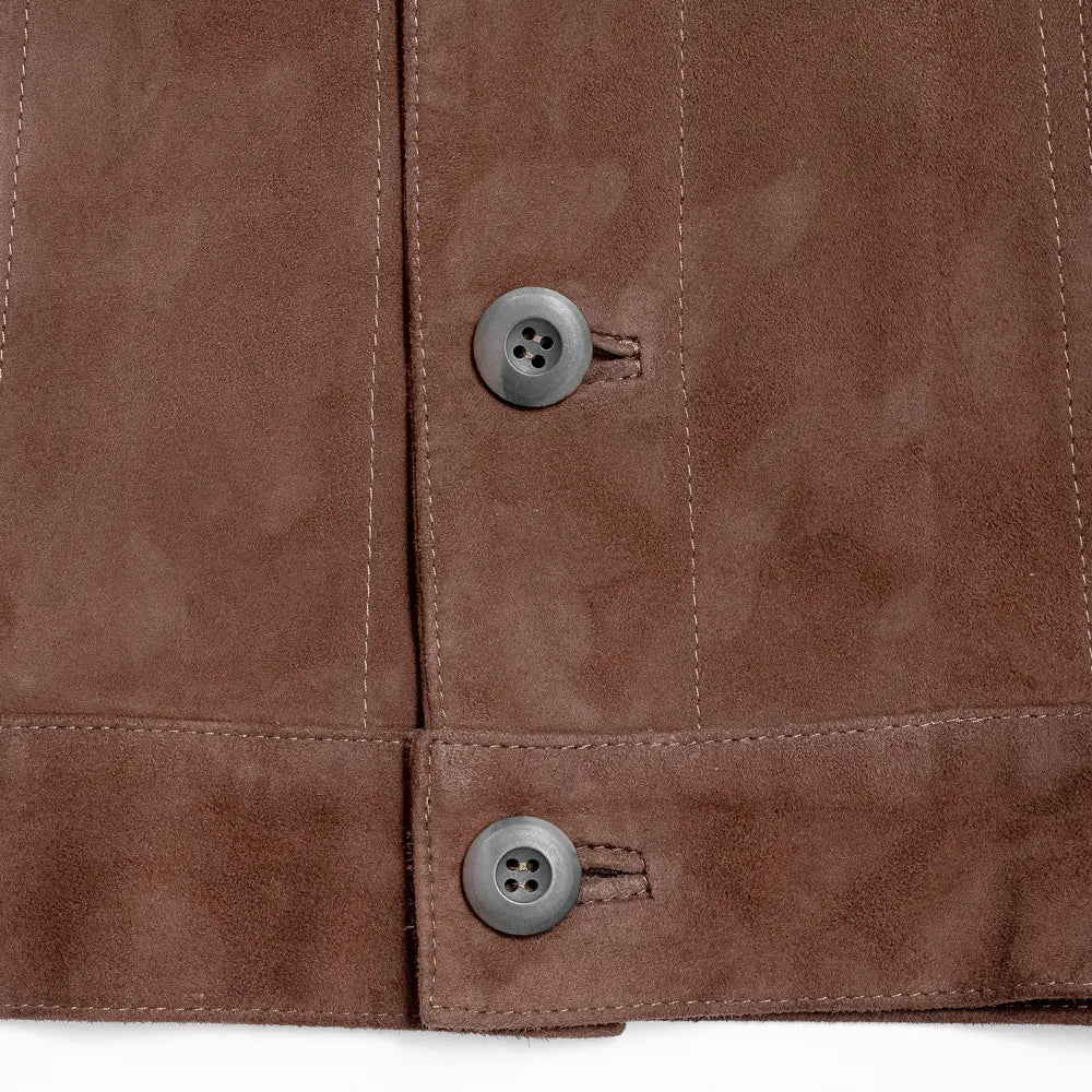 Cinquanta Trucker Jacket Castano - Refinement