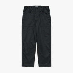 Ciota British Army Fatigue Pants Black Front View