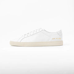 Side view highlighting the sleek profile and signature gold serial number detail