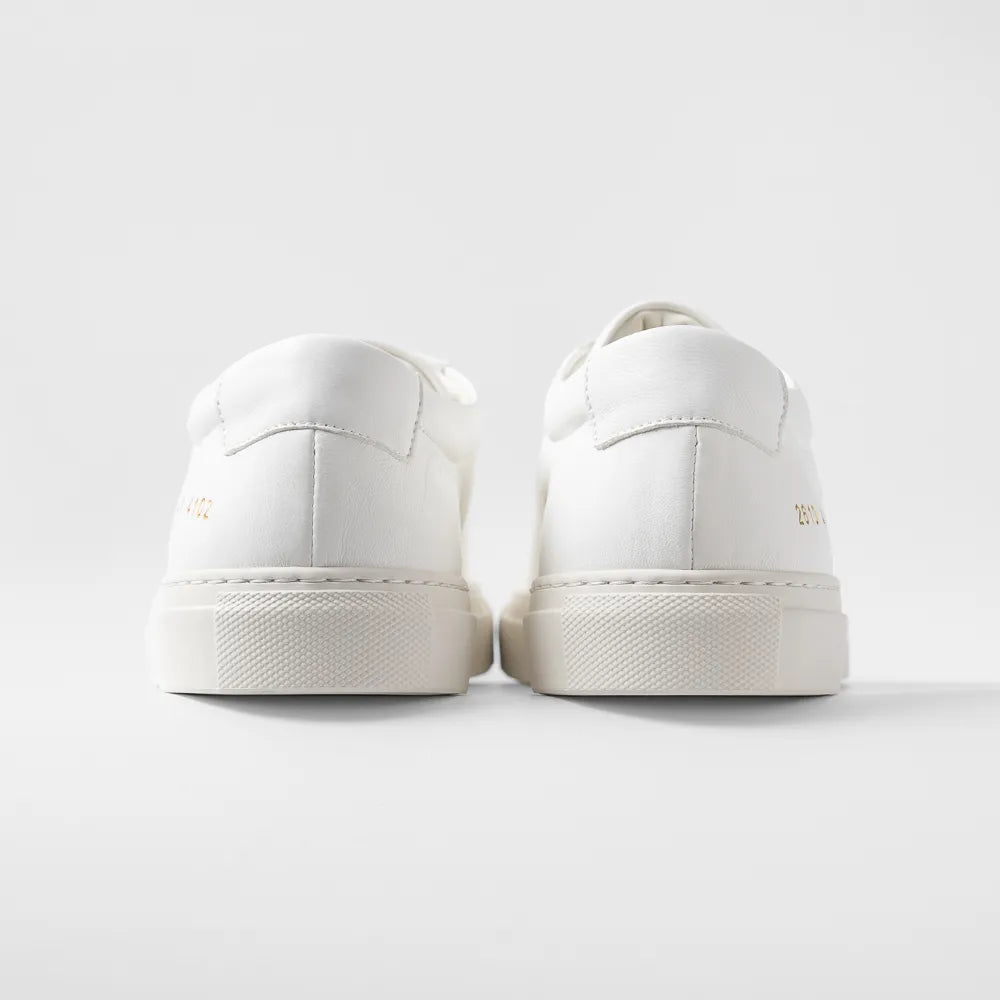 Common Projects Achilles Premium 2610 Off White 4102 Back View