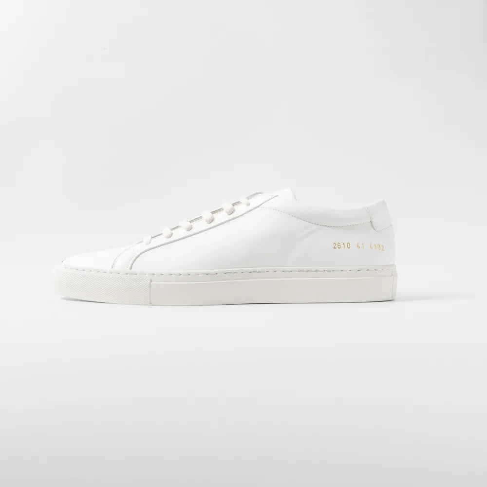 Common Projects Achilles Premium 2610 Off White 4102 Side View