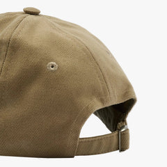 Drake’s ‘Onion Seller’ Cotton Twill Baseball Cap Brown Side Panel Detail