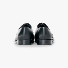 Rear view of the Edward Green Chelsea 202 Oxford showing the heel and leather finish.