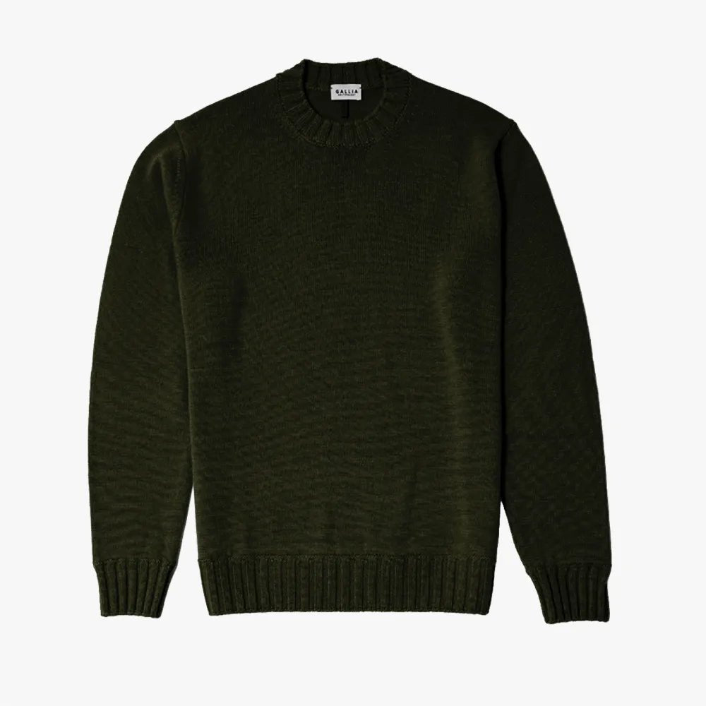Gallia Haydem Long - Sleeve Knit Green - Refinement