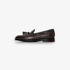george-cleverley-aiden-tassel-loafer-dark-brown-side