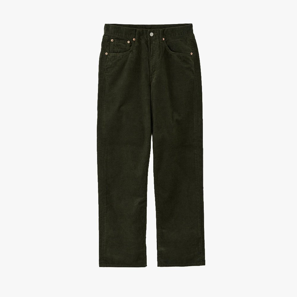 Hand Room Corduroy Pants Khaki - Refinement