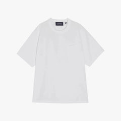 Front view of the Hand Room T-shirt in white featuring a clean silhouette and minimalist design.