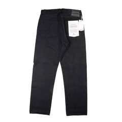 Hand Room Exclusive for Refinement Wide Fit Stonewash Black jeans back view