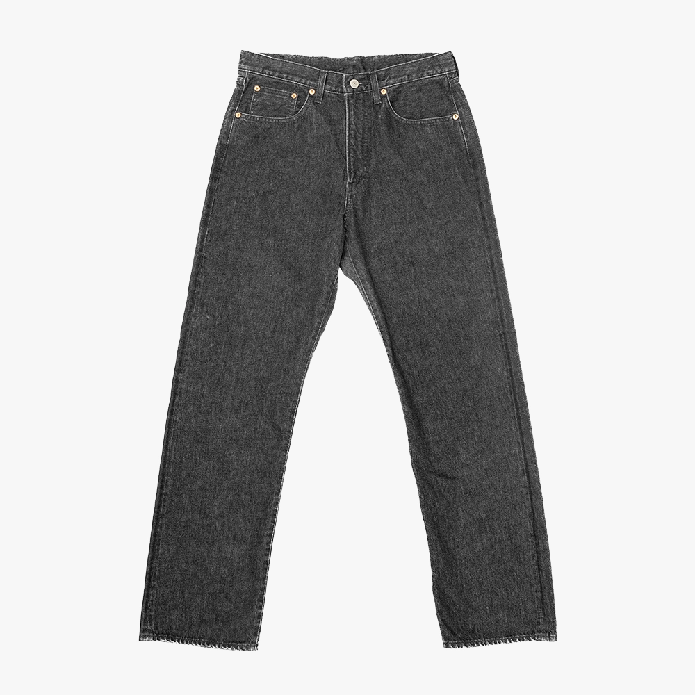 Hand Room Exclusive for Refinement Wide Fit Stonewash Black jeans front view