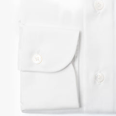 Hitoyoshi Spread Collar Shirt White - Refinement