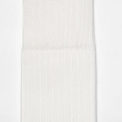 Il Regalo 8×2 Rib Over-The-Calf Socks White Rib Knit Detail
