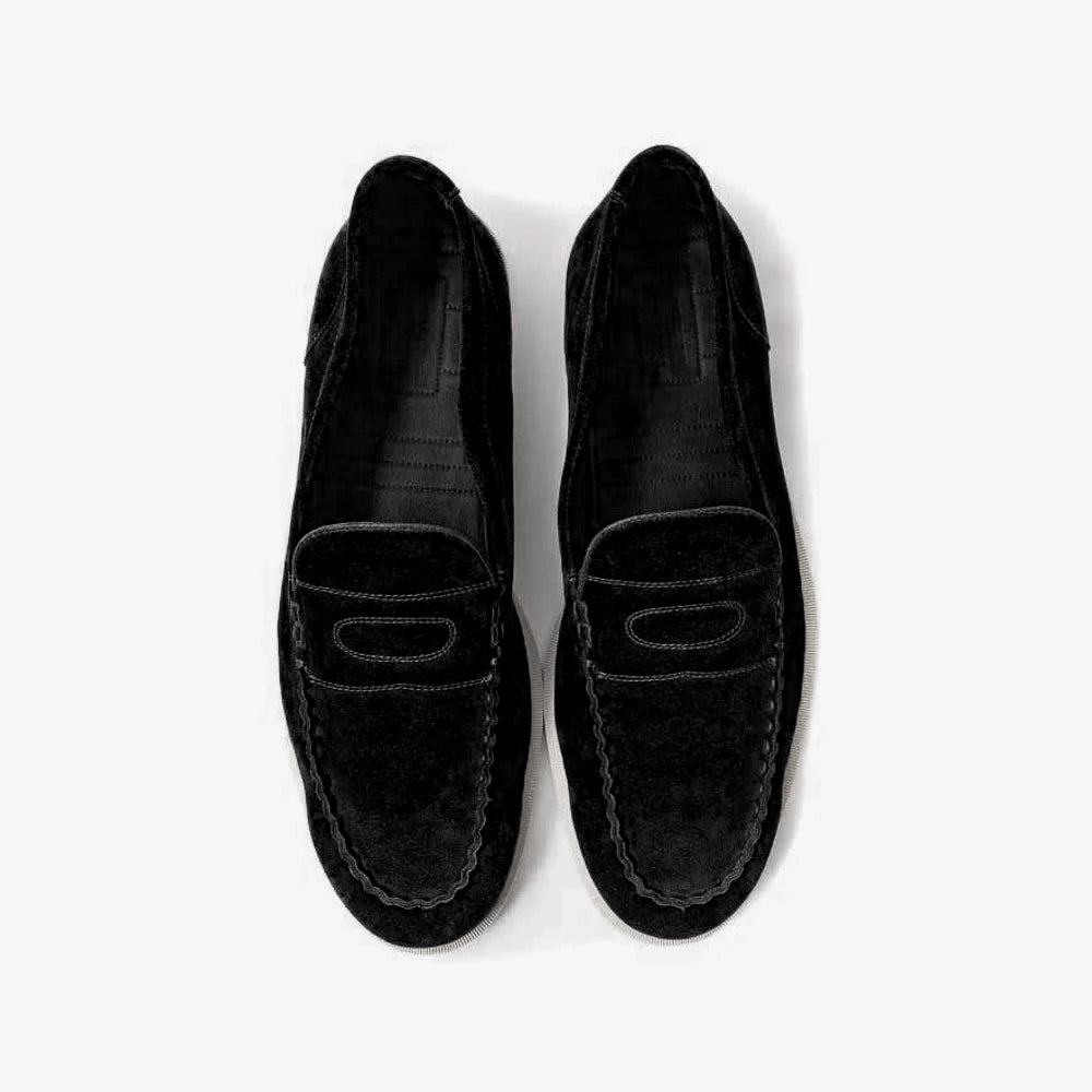 Top-down view highlighting the lacing structure, smooth upper, and John Lobb’s signature clean lines.