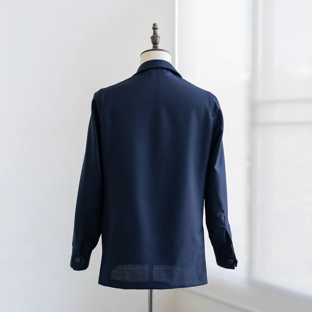 Justo Gimeno for Refinement Teba Jacket Hopsack by VBC Navy - Refinement