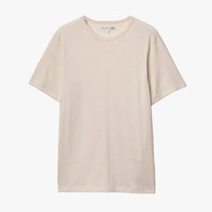 Merz b. Schwanen 1950s Loopwheeled Classic Fit Lightweight T-Shirt Nature Front View