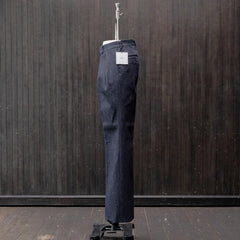 Neat 11.5oz Natural Slub Denim Flare Indigo Side View