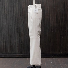 Neat 11.5oz Natural Slub Denim Flare White Side View