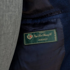 Refinement Made By Ring Jacket Rmj-03 Single Breasted Jacket Loro Piana Royal Blue Jersey Brand Label Detail