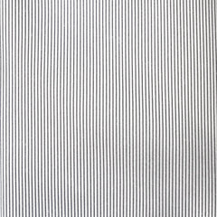 Front view of the Refinement stripe neck tie in grey featuring a classic diagonal stripe pattern.
