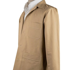 Ring Jacket Shirt Blouson Beige - Refinement