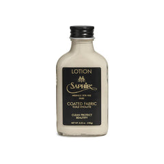 Saphir Coated Fabric front view for cleaning, protecting, and maintaining coated fabric shoes