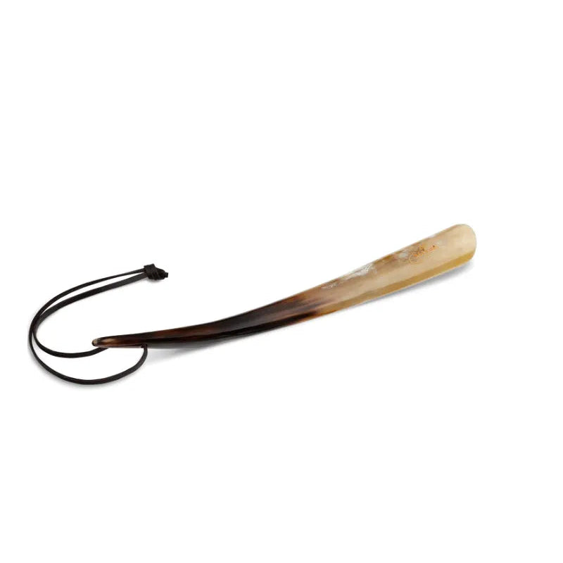 Saphir Shoe Horn 36 cm front view for easily wearing leather shoes and preserving shoe shape