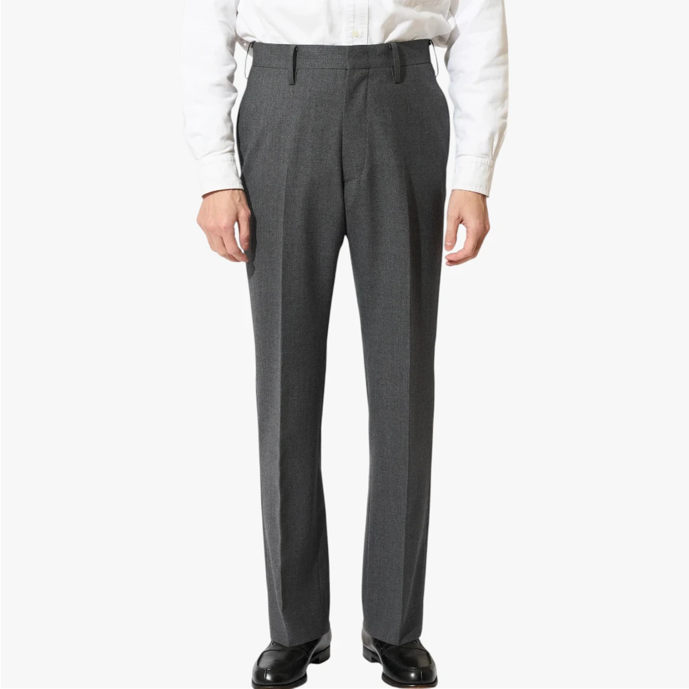 grey tangent tan24 pepe trousers front full view