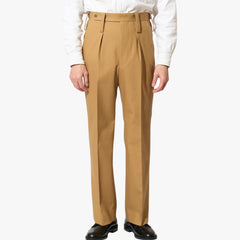 tangent tan25 pat beige double belt loop detail