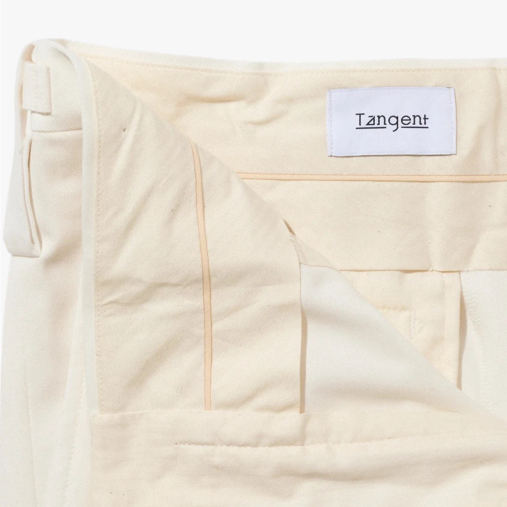 tangent tan25 pat off white side adjuster waistband detail
