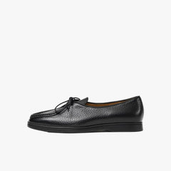 Timothee Paris Loafer Beaune Grained Rubber Black Side View