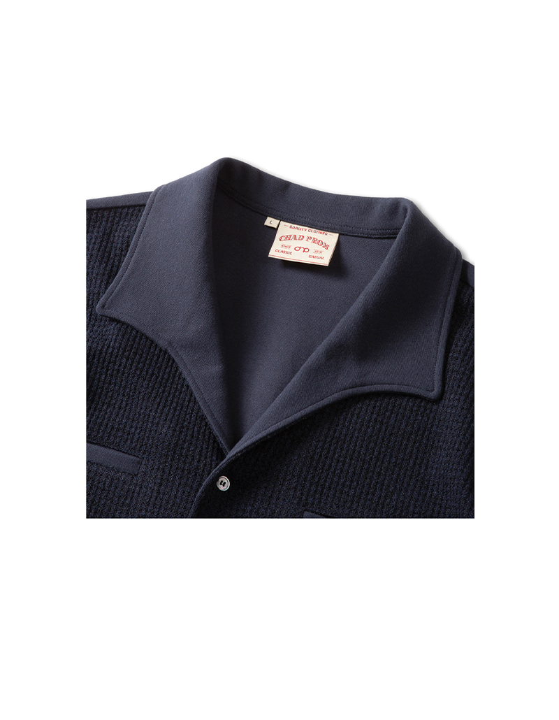 CHAD PROM Pezzo Jacket (Navy) - The Refinement