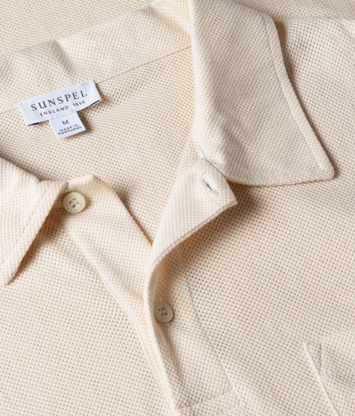 SUNSPEL Riviera Polo Shirt Undyed - The Refinement