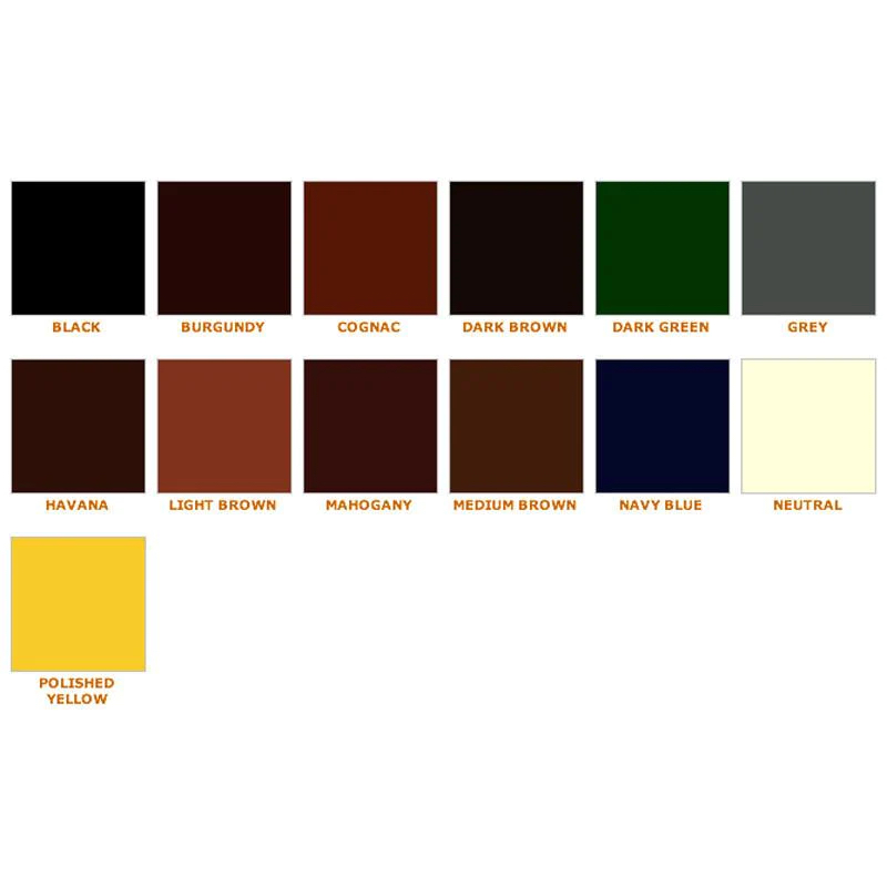 Full Saphir Colour Chart 2