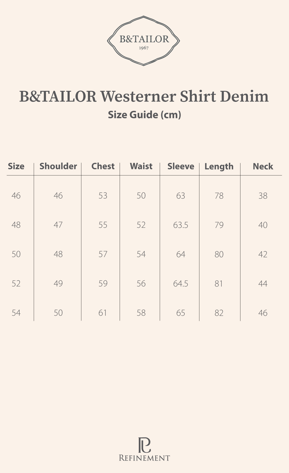 B&TAILOR Westerner Shirt Denim